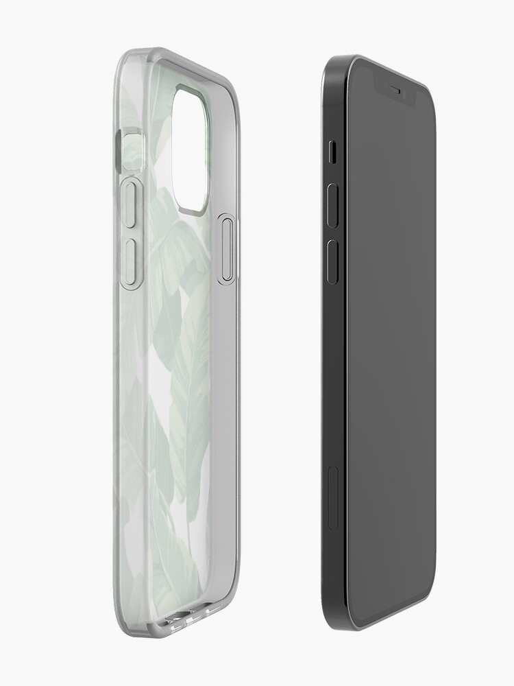 Alternate view of Tropical banana leaves II iPhone Case & Cover