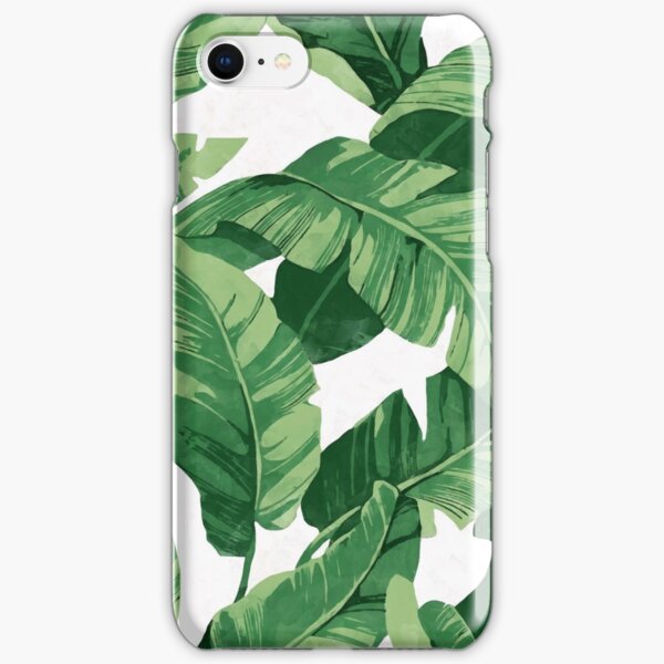 Tropical banana leaves II iPhone Snap Case