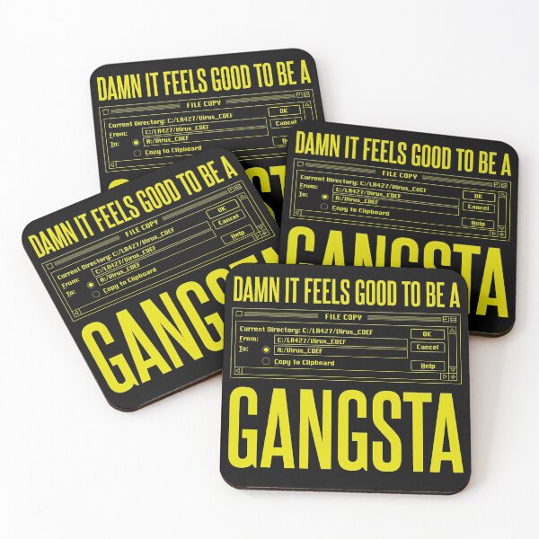 Item preview, Initech Good to be a Gangsta Virus Def designed and sold by McPod.