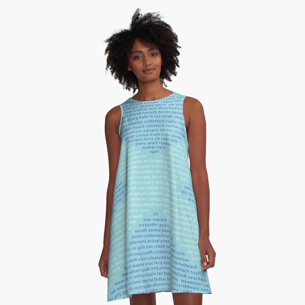Item preview, A-Line Dress designed and sold by SiobhanFraser.