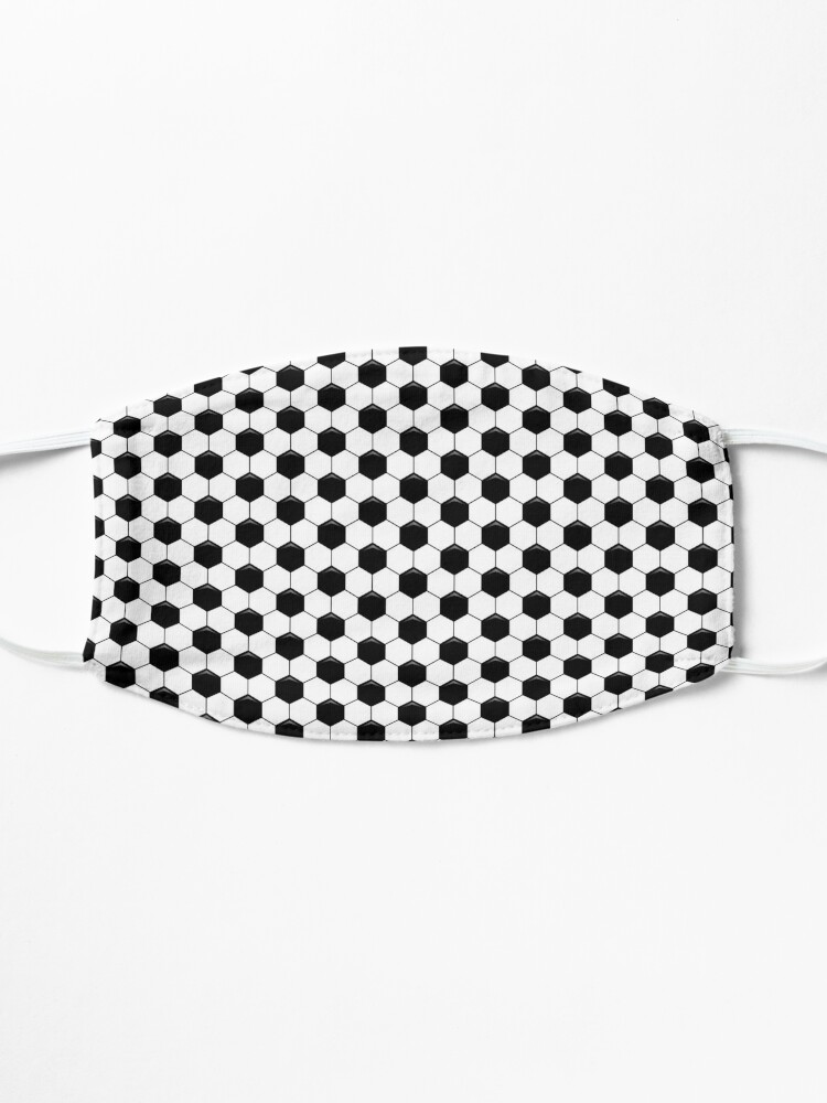 black-and-white-hexagonal-pattern-mask-for-sale-by-ibruster-redbubble