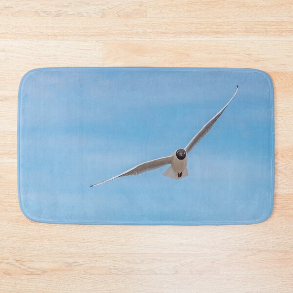Item preview, Black Headed Seagull Flying in a Beautiful Blue Sky designed and sold by Jon Shore.