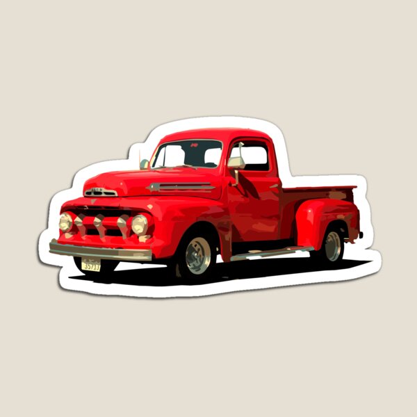 1951 Ford F1 Pickup Truck Magnet