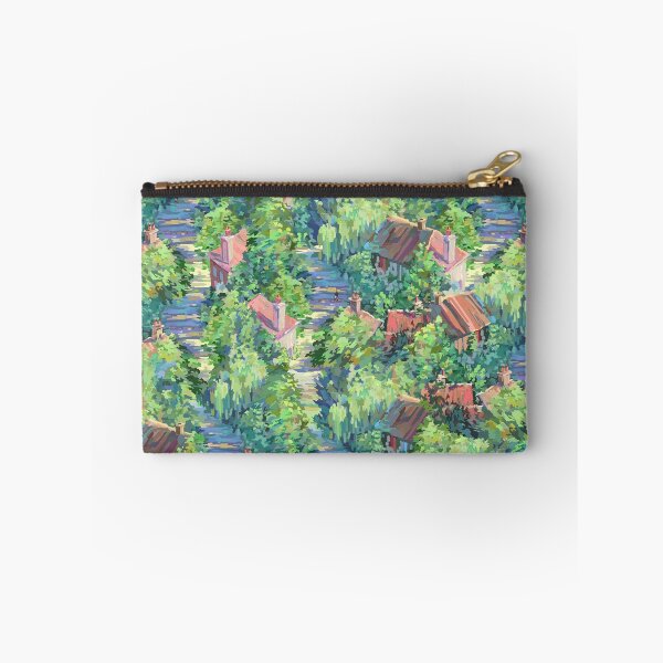 Item preview, French Village Painting Pattern designed and sold by L Diane Johnson.
