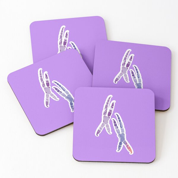 Item preview, Parrot Footprints (Purple Paint Print) designed and sold by Thoughtscrawl.