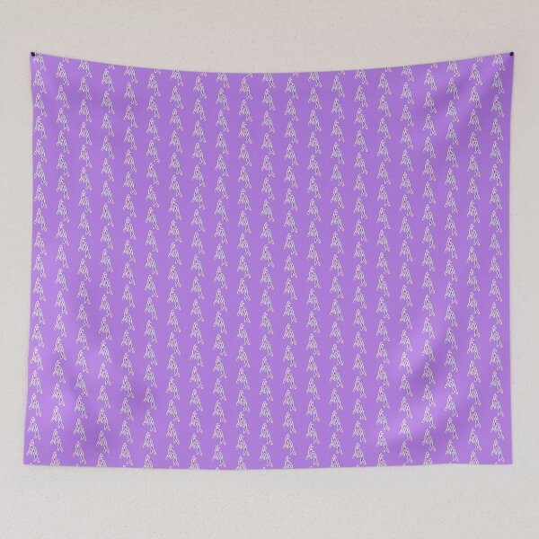 Item preview, Parrot Footprints (Purple Paint Print) designed and sold by Thoughtscrawl.