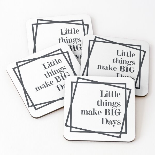 Item preview, Little things make big days designed and sold by EnlightParis.