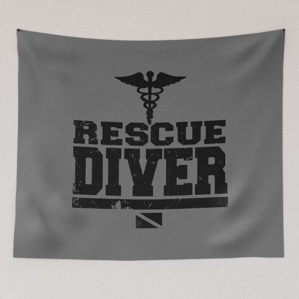 Item preview, Rescue Diver (distressed) designed and sold by StrongVlad.