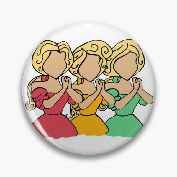 Item preview, The three silly girls  designed and sold by TheDoodleFairy.