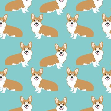 Artwork thumbnail, Corgi Welsh Corgi gifts cute must haves for the funny corgi puppy dog lover by PetFriendly