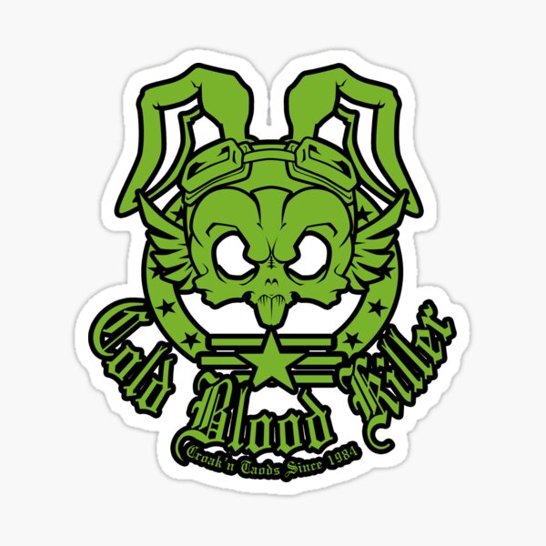 Cold Blood Killer Sticker