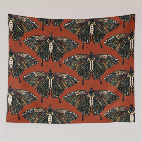 Item preview, swallowtail butterfly terracotta designed and sold by scrummy.
