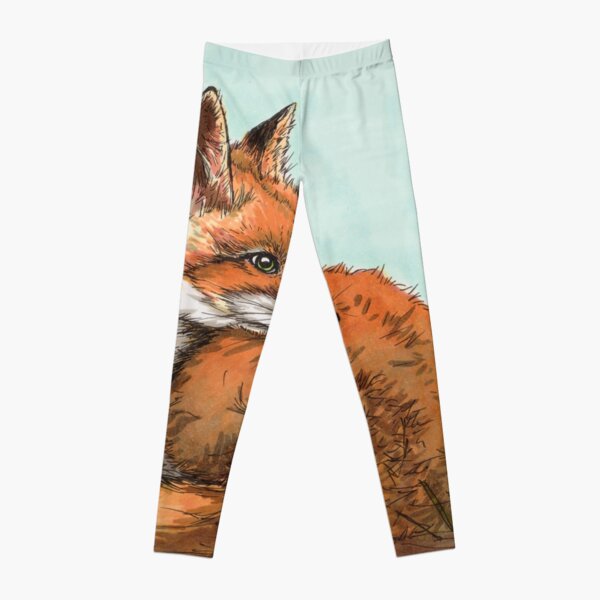 Fuchs auf Lichtung Leggings
