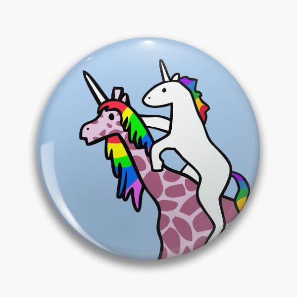 Item preview, Unicorn Riding Girafficorn designed and sold by jezkemp.
