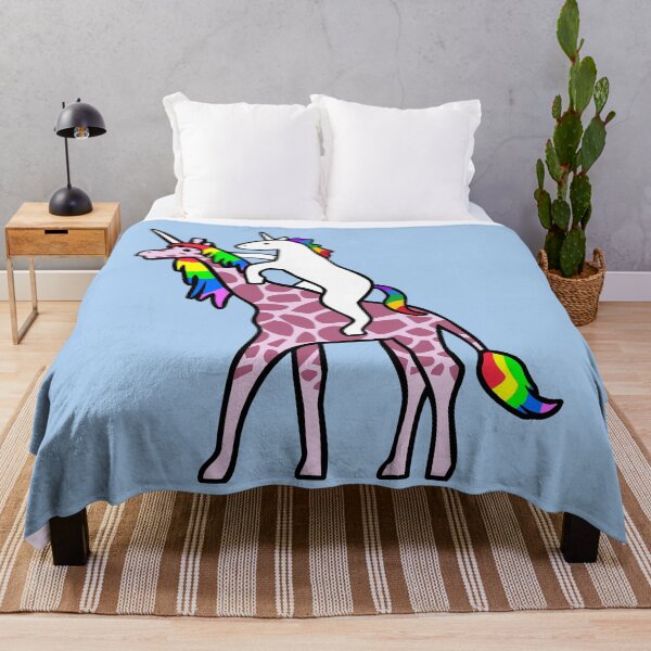 Item preview, Unicorn Riding Girafficorn designed and sold by jezkemp.