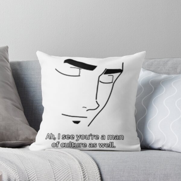 Item preview, Man of Culture Meme designed and sold by dumbanimememes.