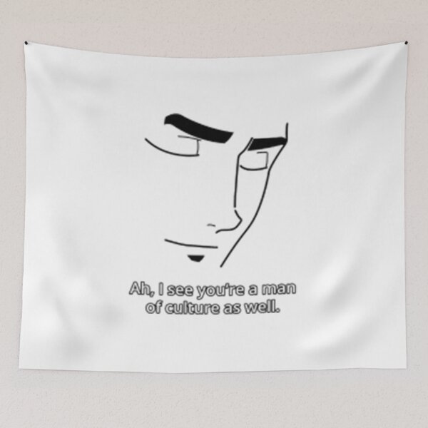 Item preview, Man of Culture Meme designed and sold by dumbanimememes.