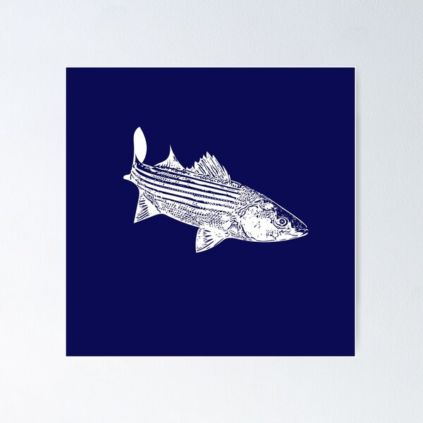 Striped Bass Fish Flag