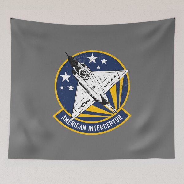 Item preview, F-102 Delta Dagger - American Interceptor (distressed) designed and sold by StrongVlad.