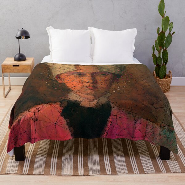 Item preview, Portrait of woman with a headscarf designed and sold by VictoriaHerrera.