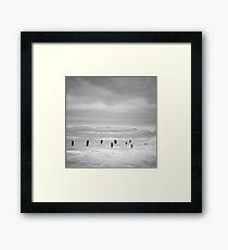 The Pier, Westward Ho! Framed Print