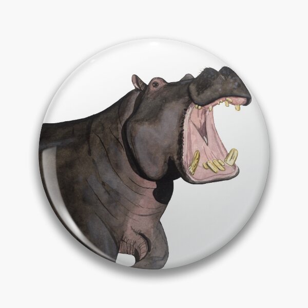 Item preview, HIPPOPOTAMUS designed and sold by BEATRIZ ABAITUA.