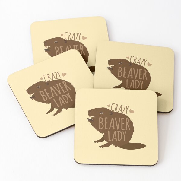 Item preview, Crazy Beaver Lady designed and sold by jazzydevil.