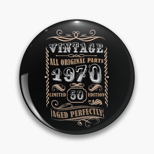 Item preview, Vintage 1970 - 50th Birthday Gift For Men  designed and sold by eulonix.