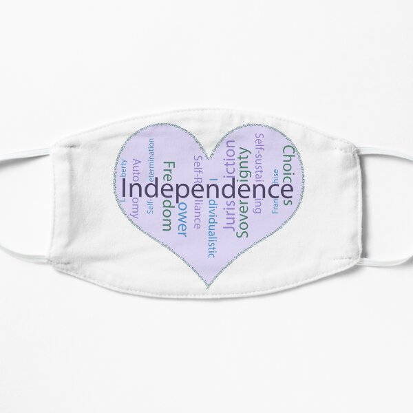 Independence Heart - Keeping It All Together (Blank Background) Mask
