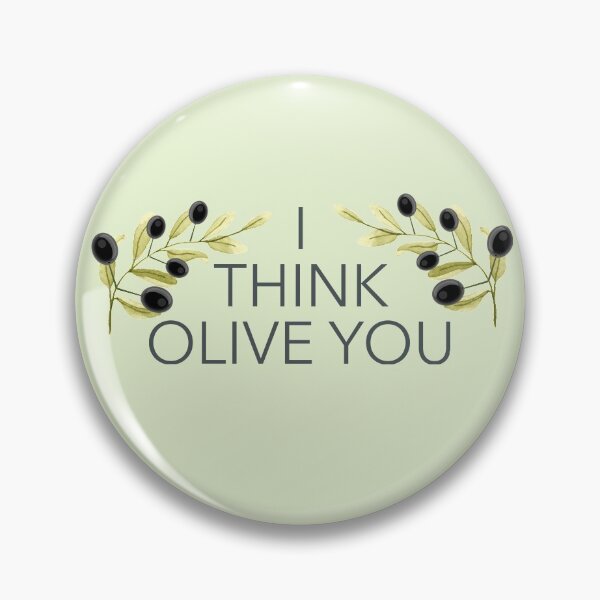 Item preview, I think Olive you - food pun designed and sold by bullshirter.