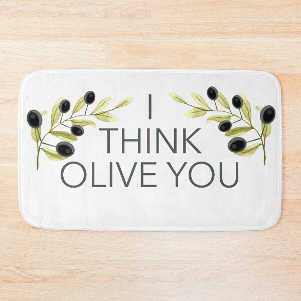 Item preview, I think Olive you - food pun designed and sold by bullshirter.