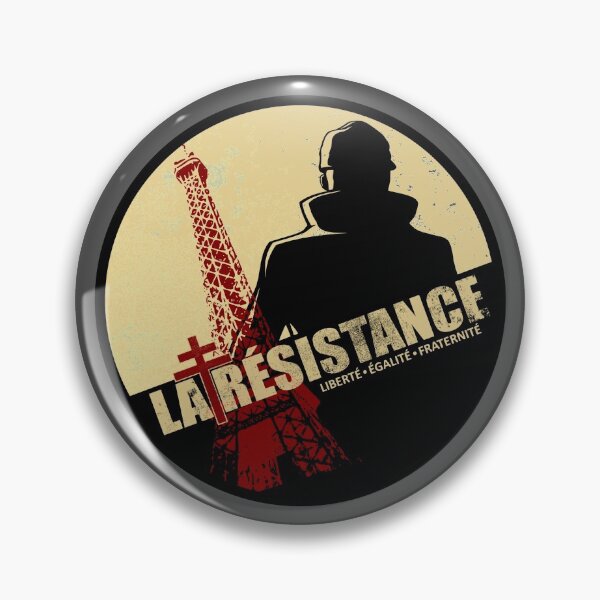 Item preview, WW2 French Resistance - La Resistance (distressed) designed and sold by StrongVlad.