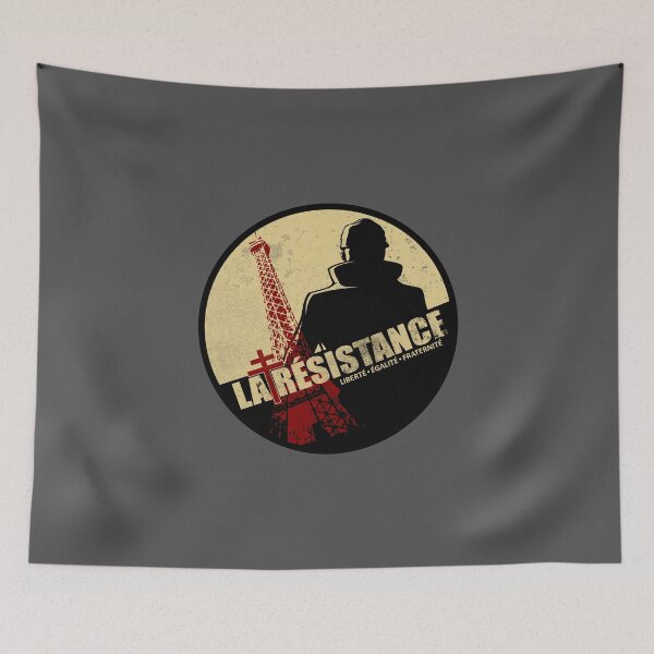 Item preview, WW2 French Resistance - La Resistance (distressed) designed and sold by StrongVlad.