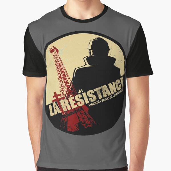 Vista previa del artículo con la obra «Resistencia francesa durante la Segunda Guerra Mundial - La Resistance (en mal estado)», diseñado y vendido por StrongVlad.