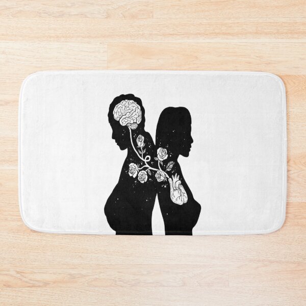 Eternal love Bath Mat