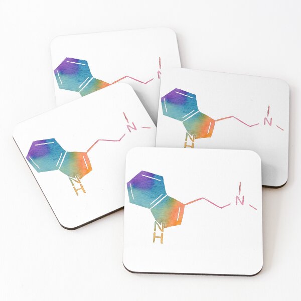 Item preview, Watercolor DMT Molecule III designed and sold by Dani Reber.
