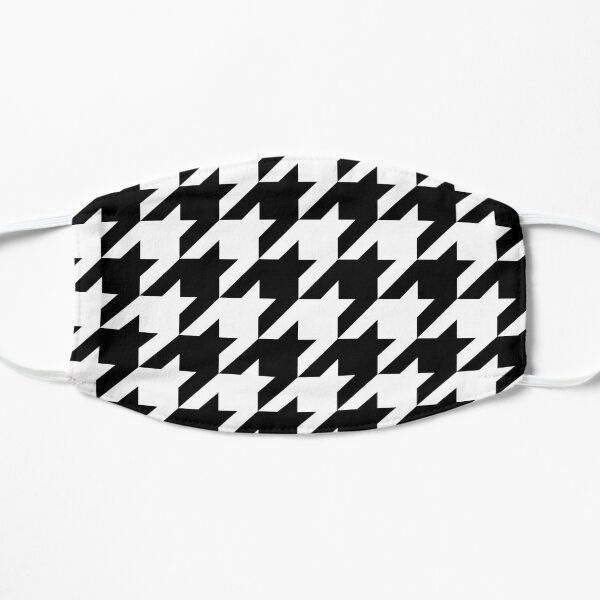 Houndstooth Flat Mask