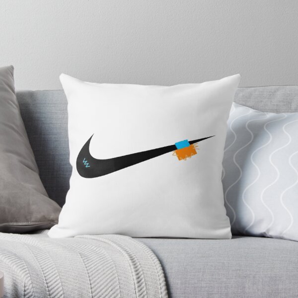 Off-white logo Throw Pillow