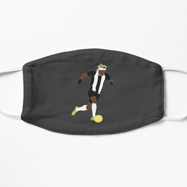 Allan Saint-Maximin. Newcastle, Football. Flat Mask