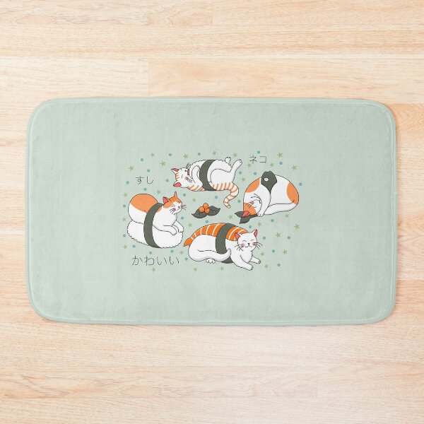 Item preview, Kawaii Neko Sushi designed and sold by Elenanaylor.