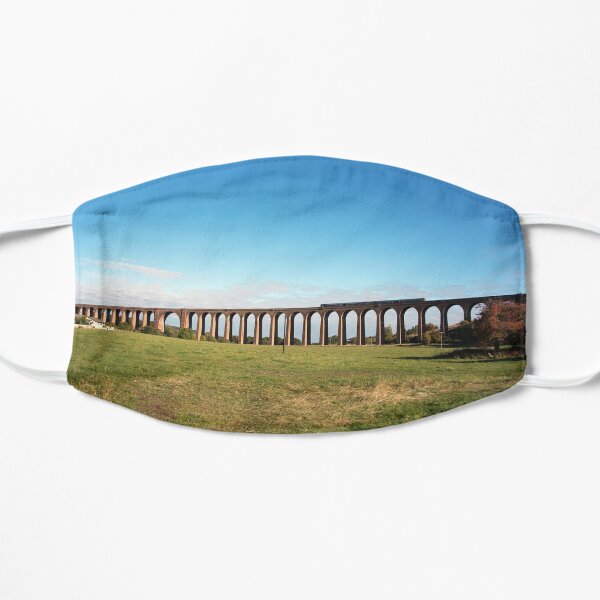 Culloden Viaduct with train Flat Mask
