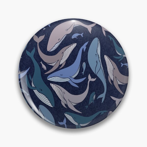 Item preview, School of whales designed and sold by Elenanaylor.