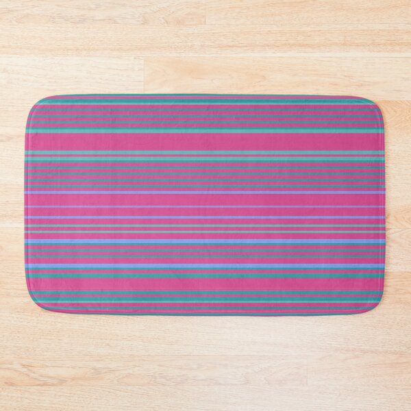 Item preview, Stripe Mint Red Blue designed and sold by PageDesigns.