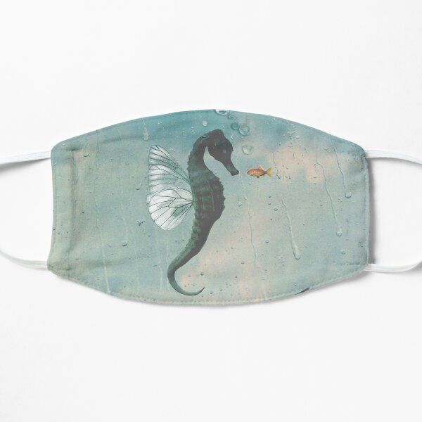 Playful seahorses Maske