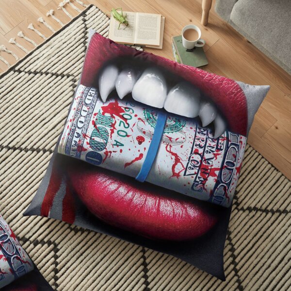 BLOOD MONEY Floor Pillow