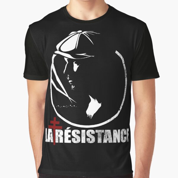 Vista previa del artículo con la obra «WW2 Resistencia francesa - La Resistance (angustiada)», diseñado y vendido por StrongVlad.