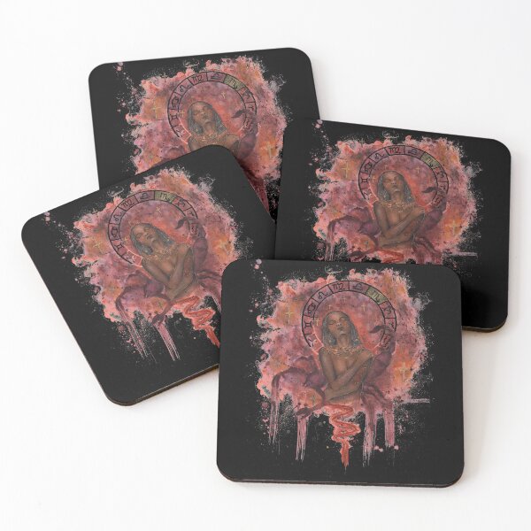 Item preview,  Scorpio zodiac sign ( black design) designed and sold by KeraBrownArt.
