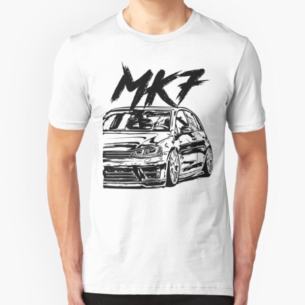 Golf 7 R MK7 R & quot; Dirty Style & quot; Slim Fit T-Shirt