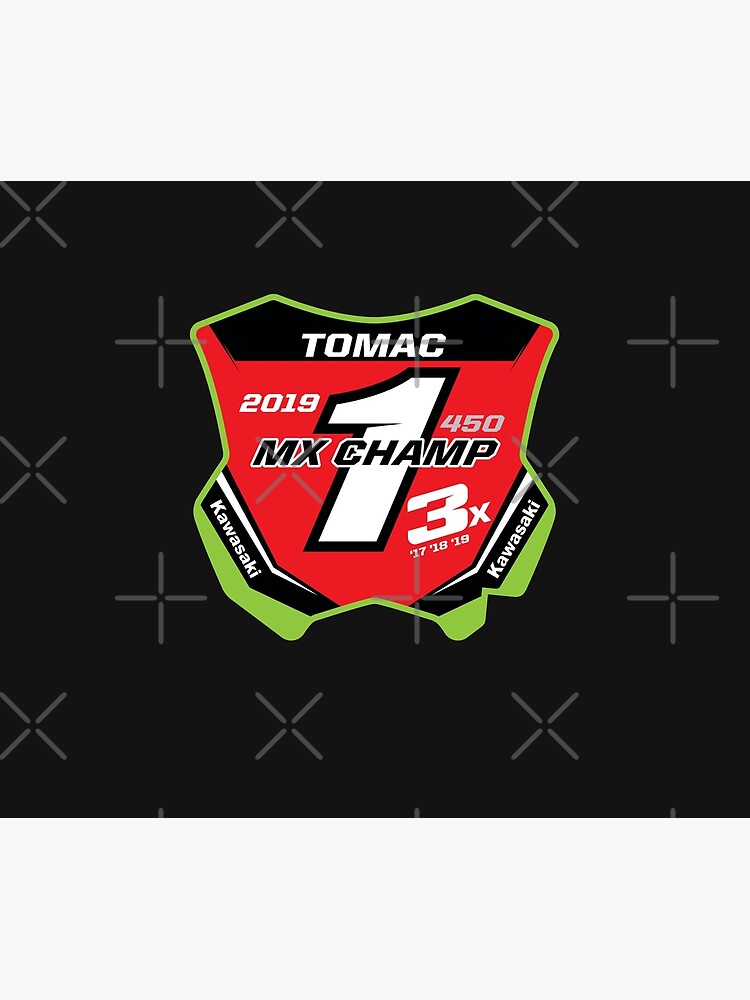 "Eli Tomac ET1 3X MX Champ Motocross Champion 2017 2018 2019 3PEAT ET3