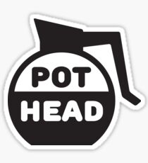 Pot Head: Stickers | Redbubble